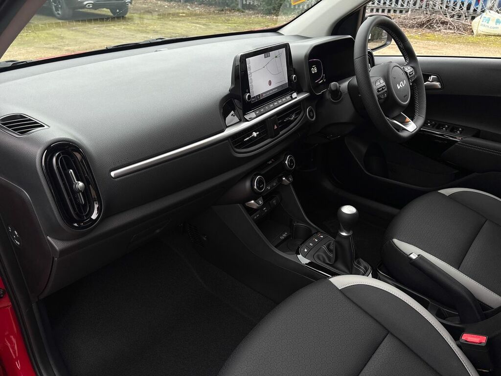 Kia Picanto 1.0 Gt-line S FY75YMW Red #6