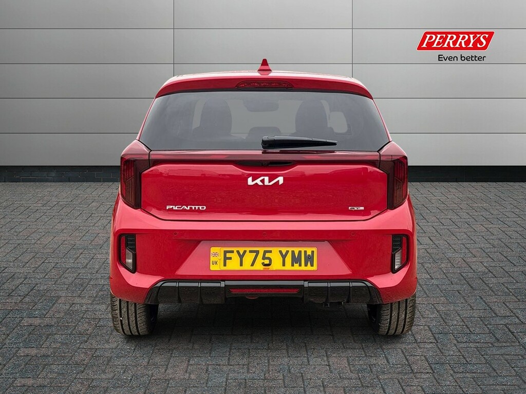 Kia Picanto 1.0 Gt-line S FY75YMW Red #5