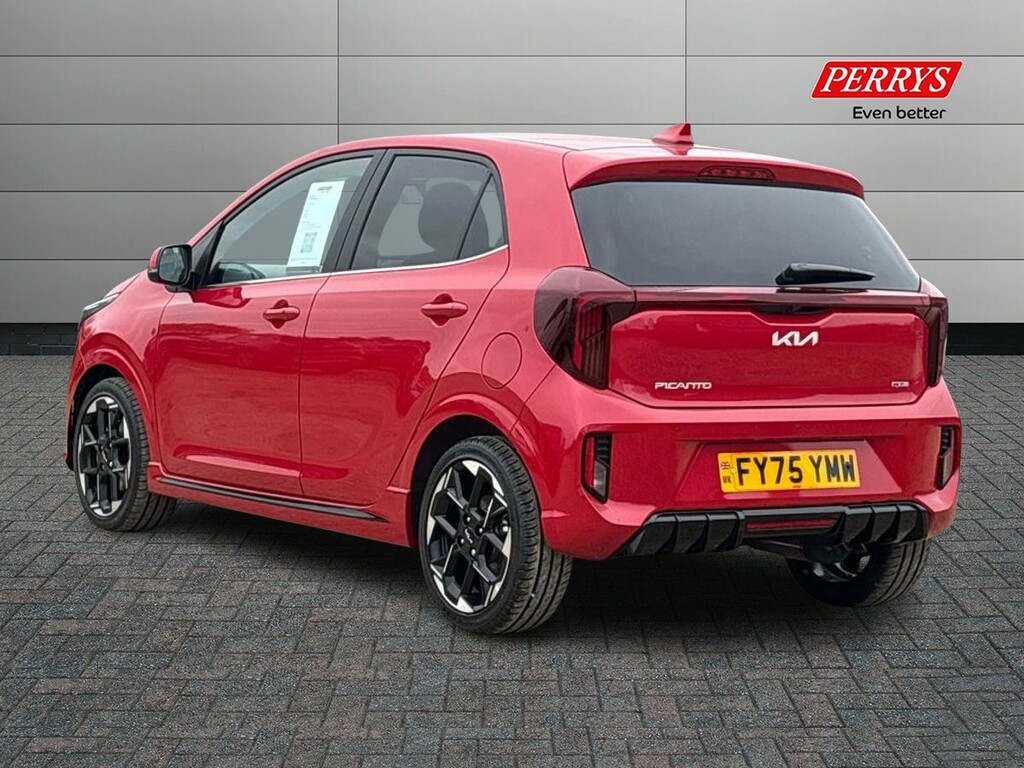 Kia Picanto 1.0 Gt-line S FY75YMW Red #2