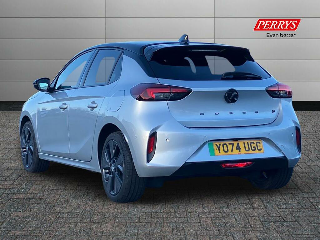 Vauxhall Corsa-e 115Kw Ultimate 51Kwh YO74UGC Silver #2