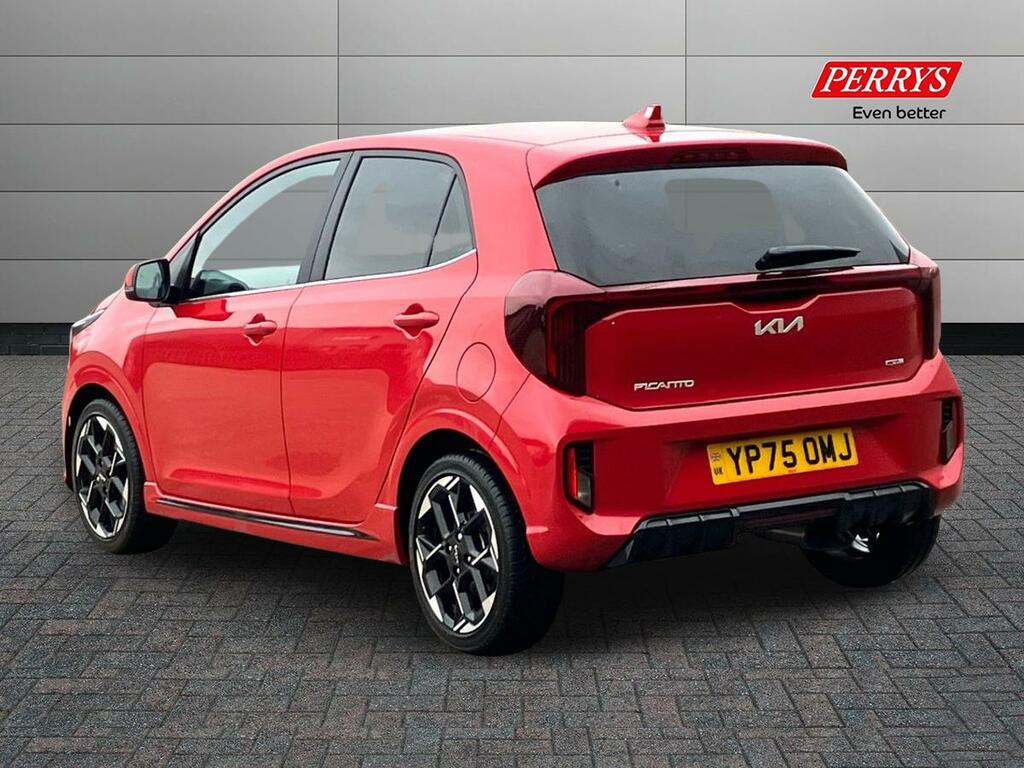 Kia Picanto 1.0 Gt-line S YP75OMJ Red #2