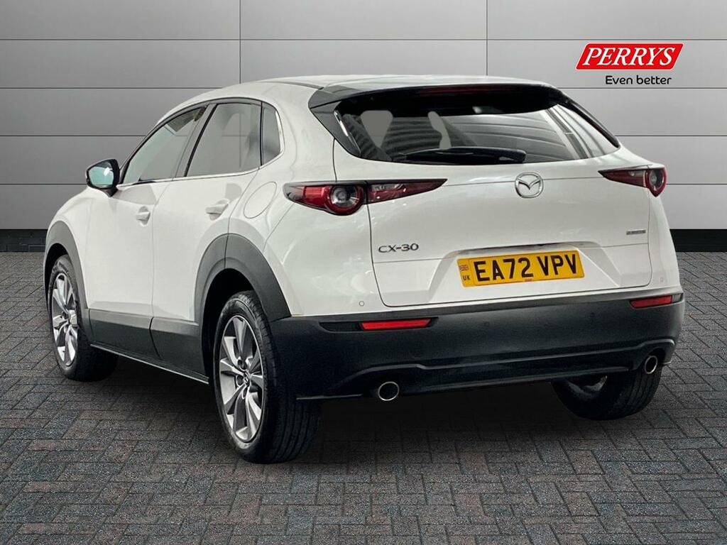 Mazda CX-30 2.0 E-skyactiv G Mhev Gt Sport Suv EA72VPV White #2