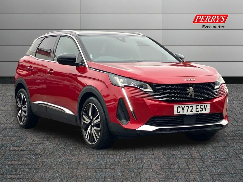 Peugeot 3008 1.5 Bluehdi Gt Premium Suv Eat Euro 6 Red