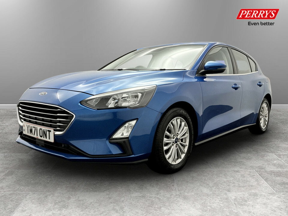 Ford Focus 1.5 Ecoblue 120 Titanium Edition YM71ONT Blue #3