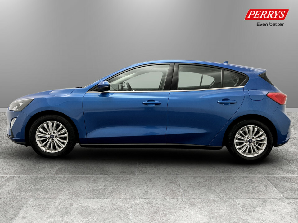 Ford Focus 1.5 Ecoblue 120 Titanium Edition YM71ONT Blue #4