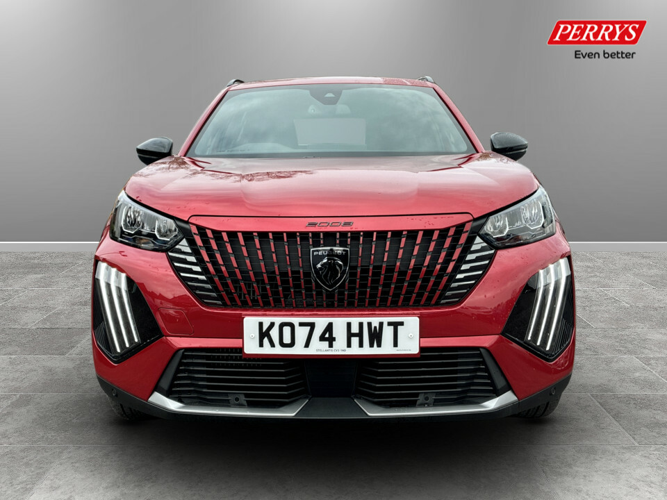 Peugeot 2008 1.2 Puretech 130 Allure Eat8 KO74HWT Red #2