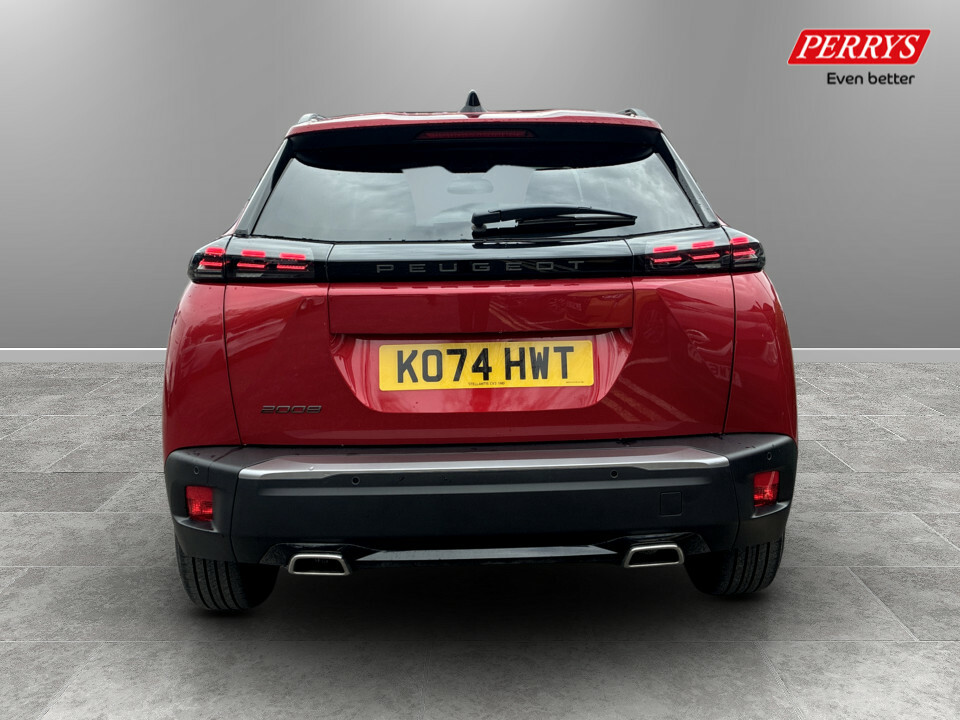 Peugeot 2008 1.2 Puretech 130 Allure Eat8 KO74HWT Red #6