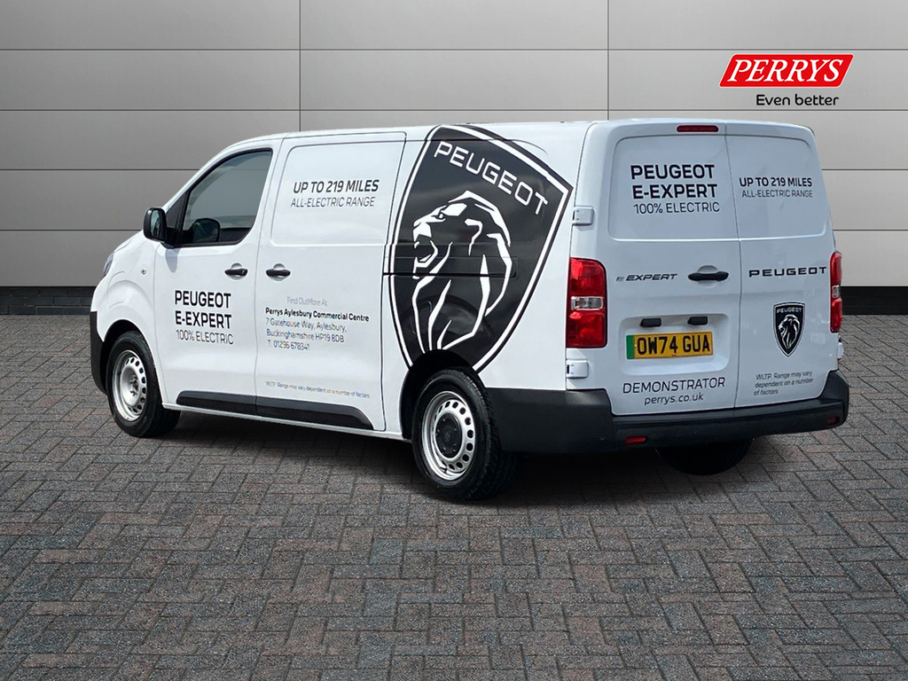 Peugeot E-Expert 100Kw 75Kwh Professional Van OW74GUA White #2