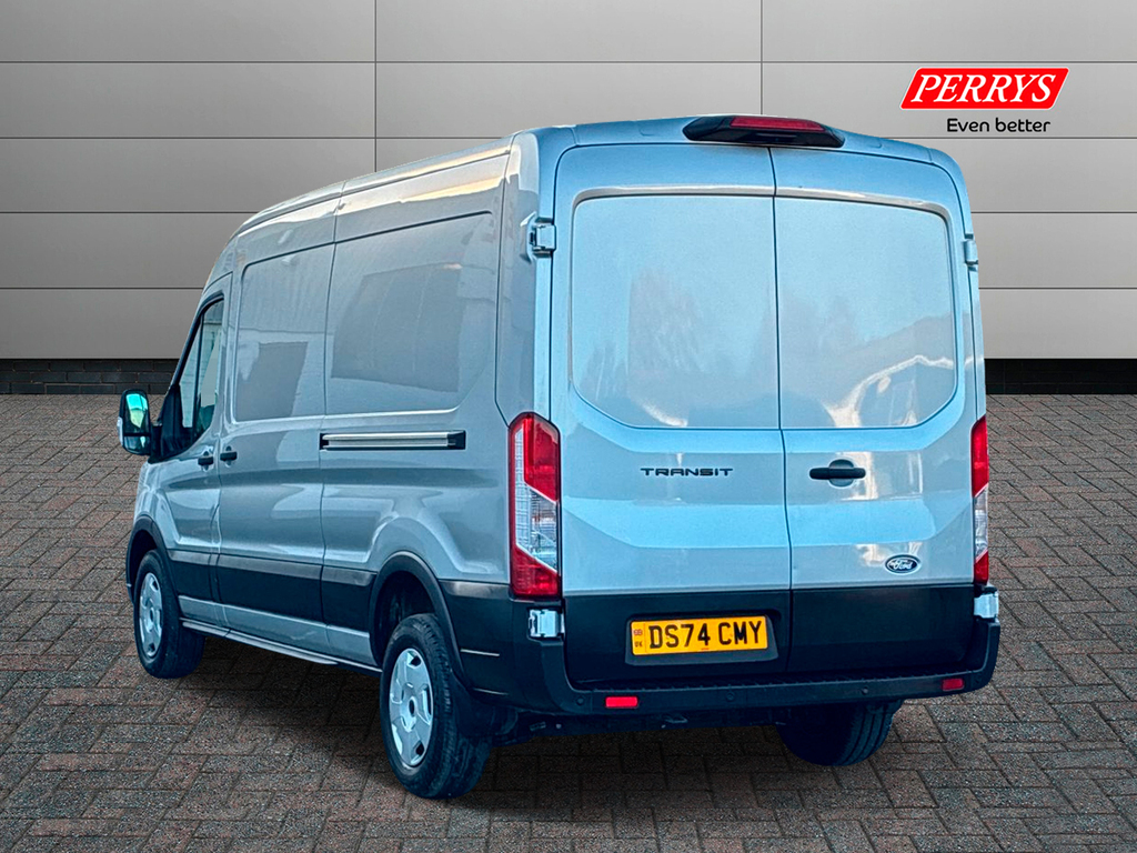 Ford Transit Custom 350 2.0 Ecoblue 130Ps L3 H2 Trend Van 8S D DS74CMY Silver #2