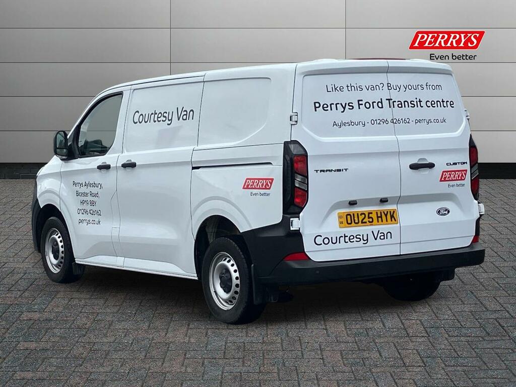 Ford Transit Custom Transit Custom Leader 300 L1 2.0 Ecoblue 110 OU25HYK White #2
