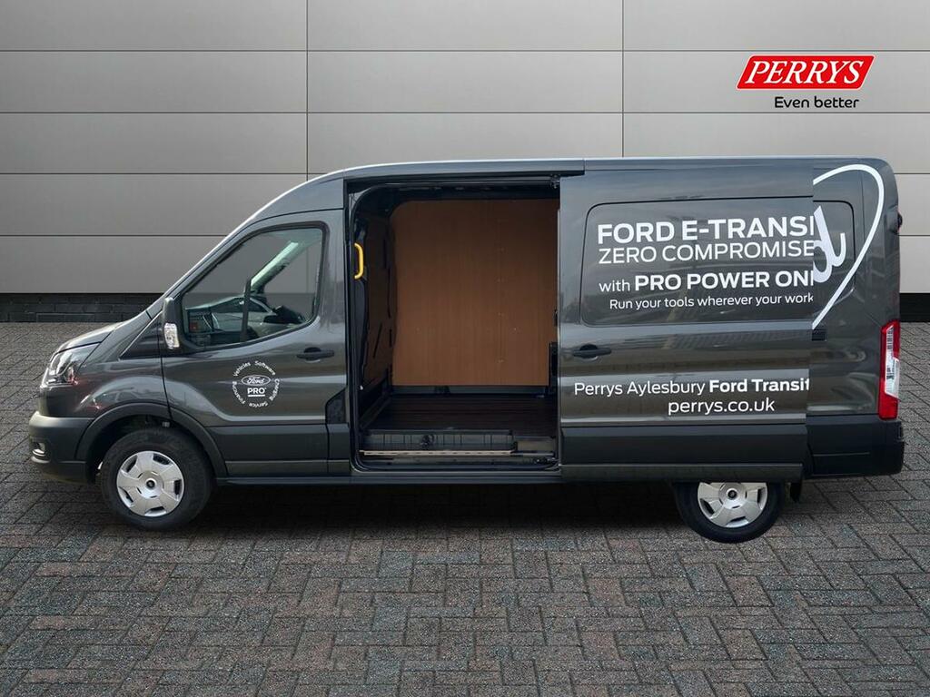 Ford Transit Custom E-transit Trend 350 L2 67Kwh 135 Kw 183 Rwd 1 Spee OU25HYC Grey #3