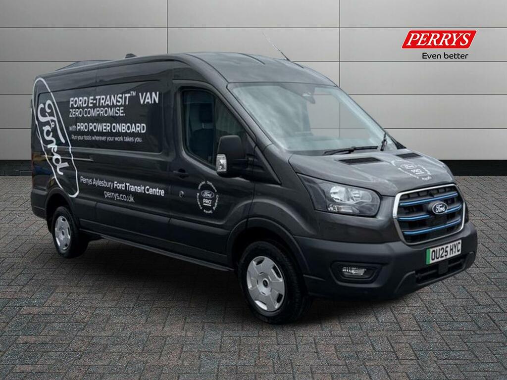 Ford Transit Custom E-transit Trend 350 L2 67Kwh 135 Kw 183 Rwd 1 Spee Grey