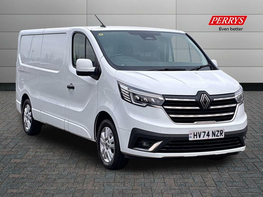 Renault Trafic Lwb 30 Blue Dci 130 Extra Safety Van White