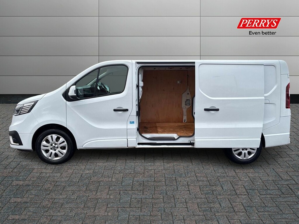 Renault Trafic Lwb 30 Blue Dci 130 Extra Safety Van HV74NZR White #3