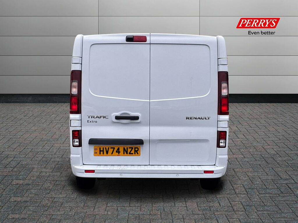 Renault Trafic Lwb 30 Blue Dci 130 Extra Safety Van HV74NZR White #5