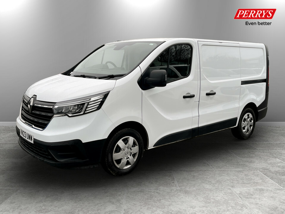 Renault Trafic Sl30 Blue Dci 130 Start Van VN23UWW White #3