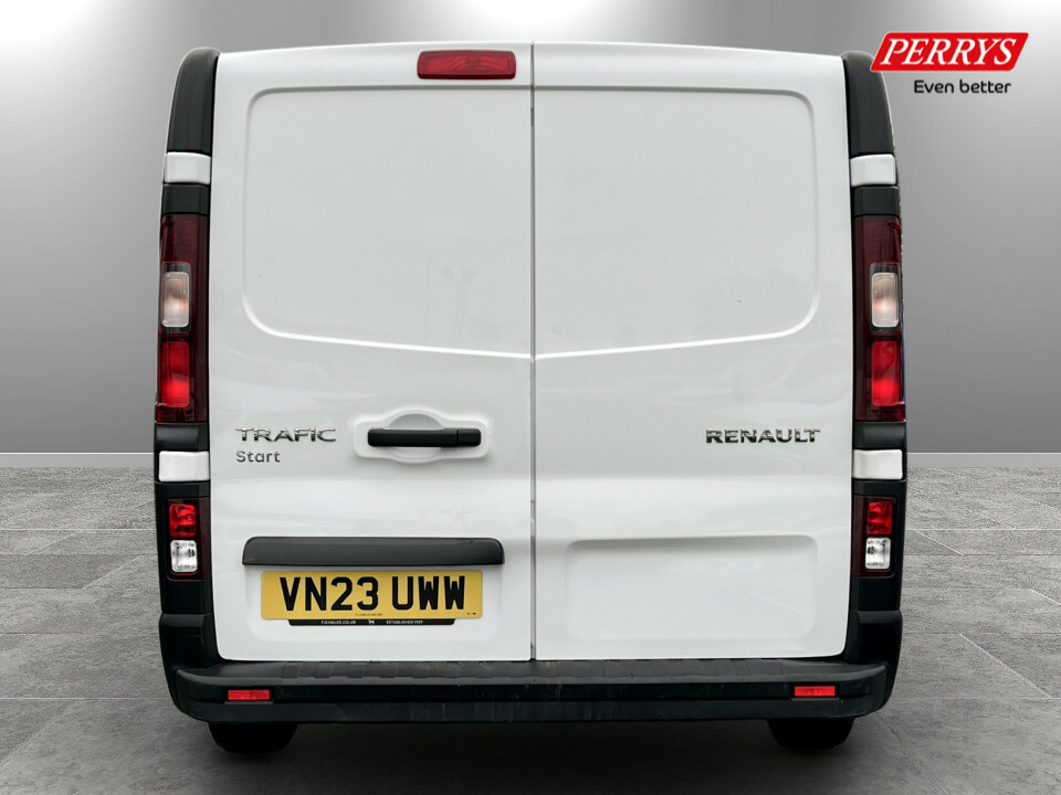 Renault Trafic Sl30 Blue Dci 130 Start Van VN23UWW White #6