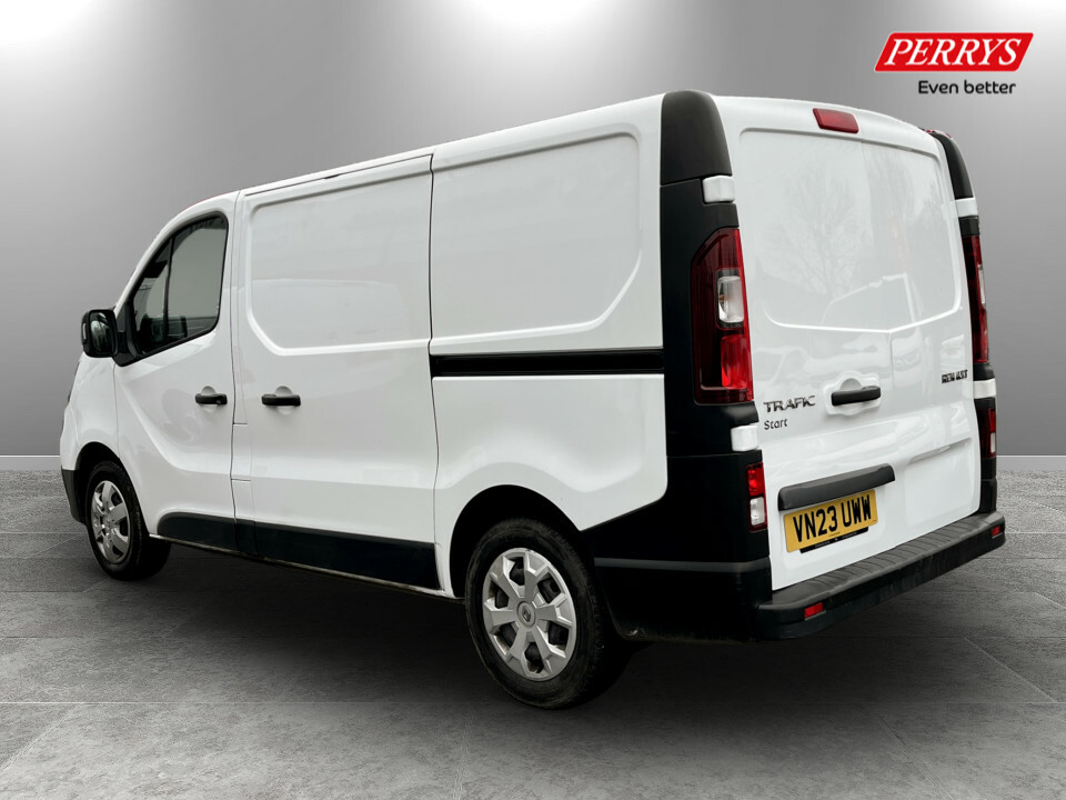 Renault Trafic Sl30 Blue Dci 130 Start Van VN23UWW White #5