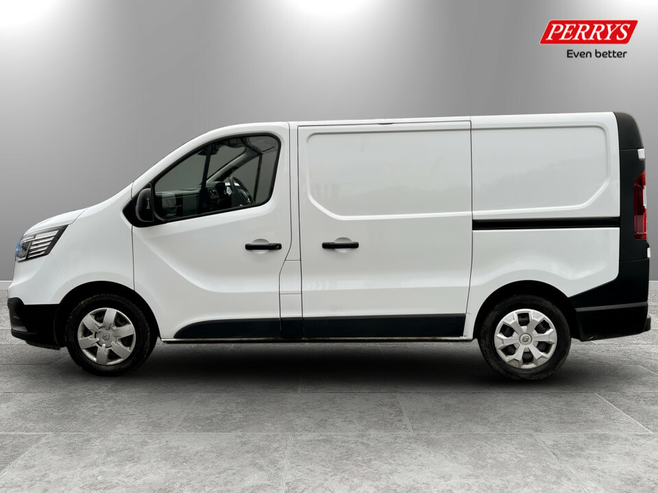 Renault Trafic Sl30 Blue Dci 130 Start Van VN23UWW White #4