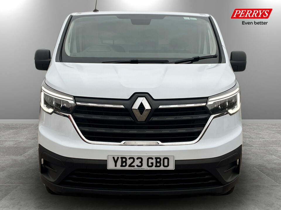 Renault Trafic Ll30 Blue Dci 130 Start Van YB23GBO White #2