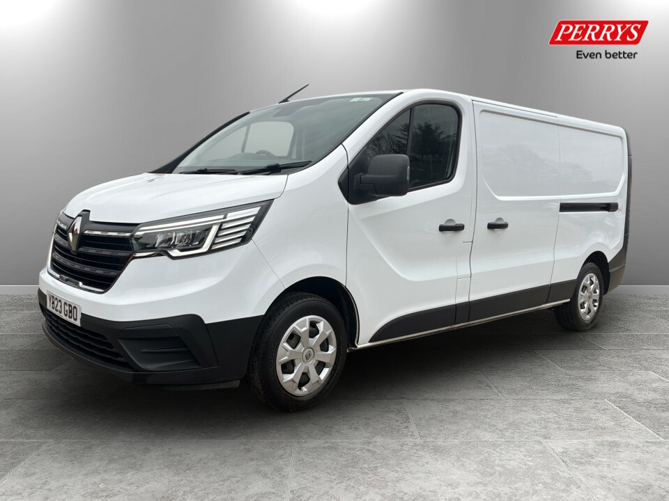 Renault Trafic Ll30 Blue Dci 130 Start Van YB23GBO White #3