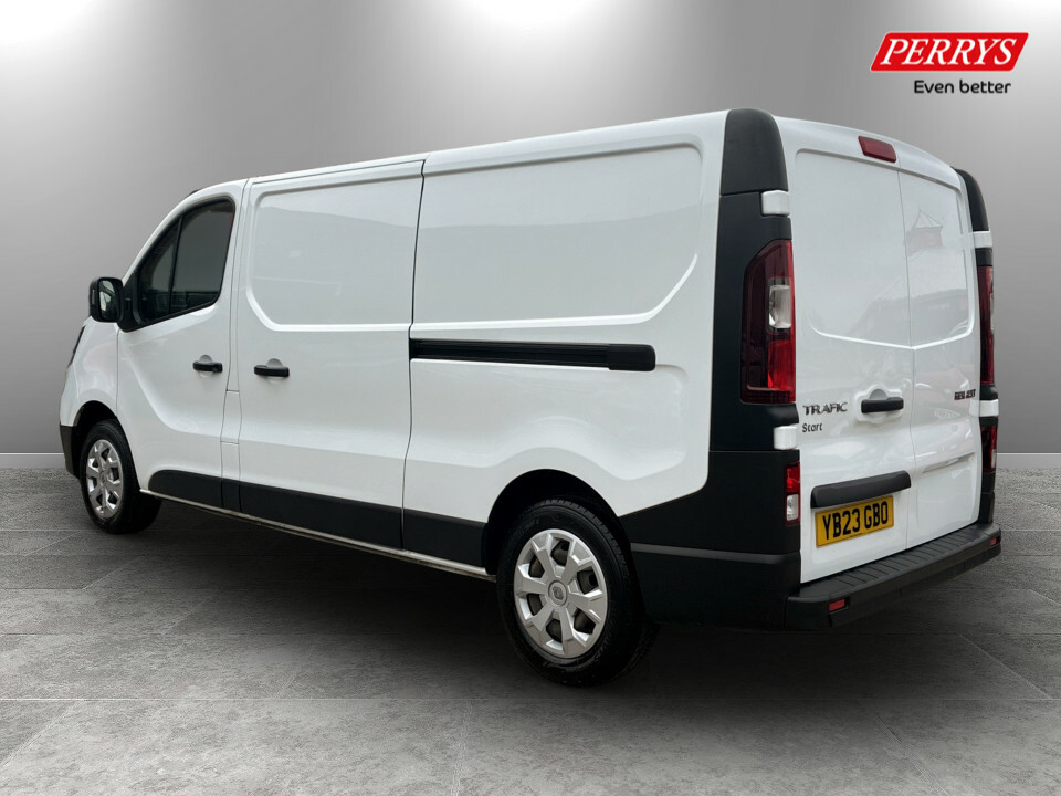 Renault Trafic Ll30 Blue Dci 130 Start Van YB23GBO White #5
