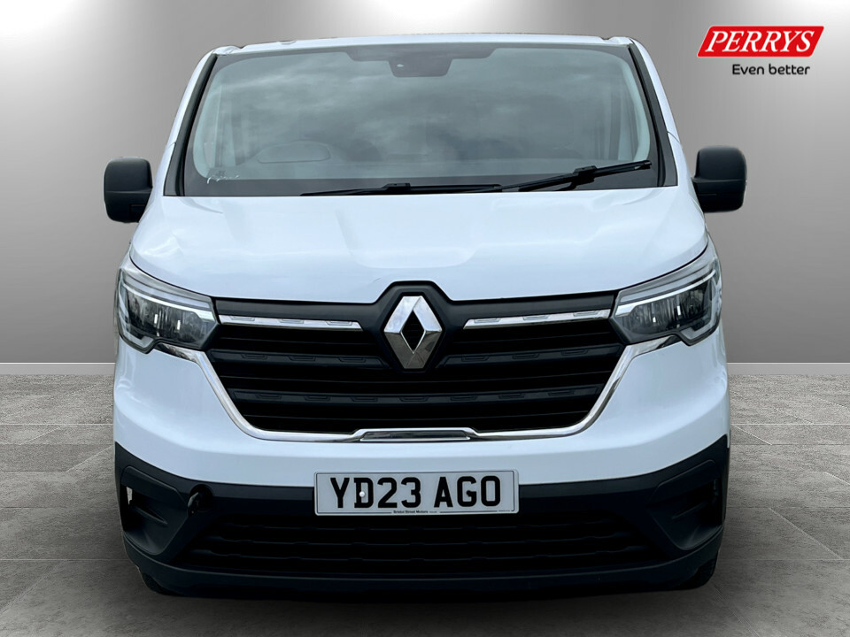Renault Trafic Ll30 Blue Dci 130 Start Van YD23AGO White #2