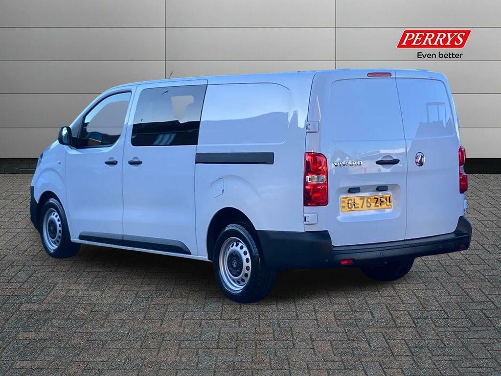 Vauxhall Vivaro 2.0 Turbo D 145 Prime H1 Van White #2
