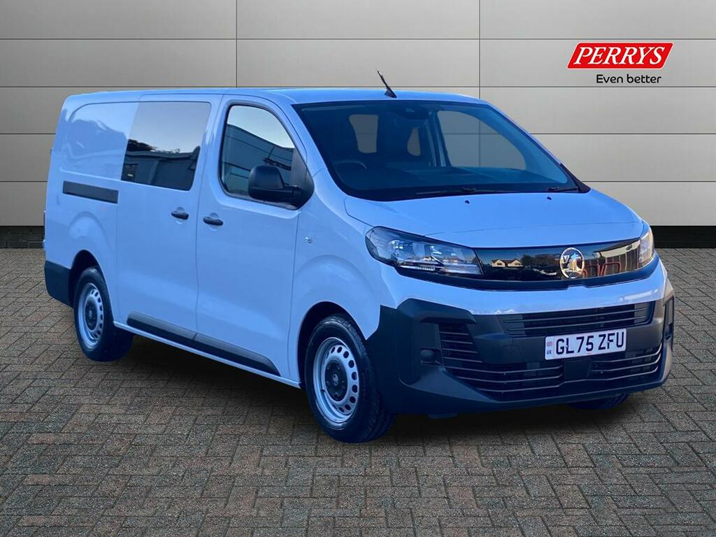 Vauxhall Vivaro 2.0 Turbo D 145 Prime H1 Van White