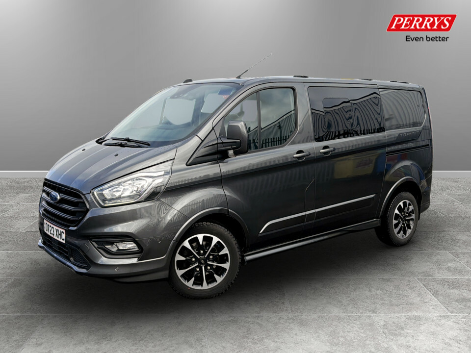 Ford Transit Custom 2.0 Ecoblue 170Ps Low Roof Dcab Sport Van OV23XHC Grey #3