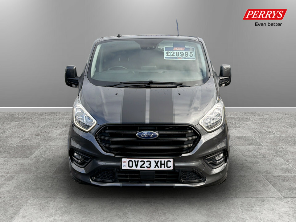 Ford Transit Custom 2.0 Ecoblue 170Ps Low Roof Dcab Sport Van OV23XHC Grey #2