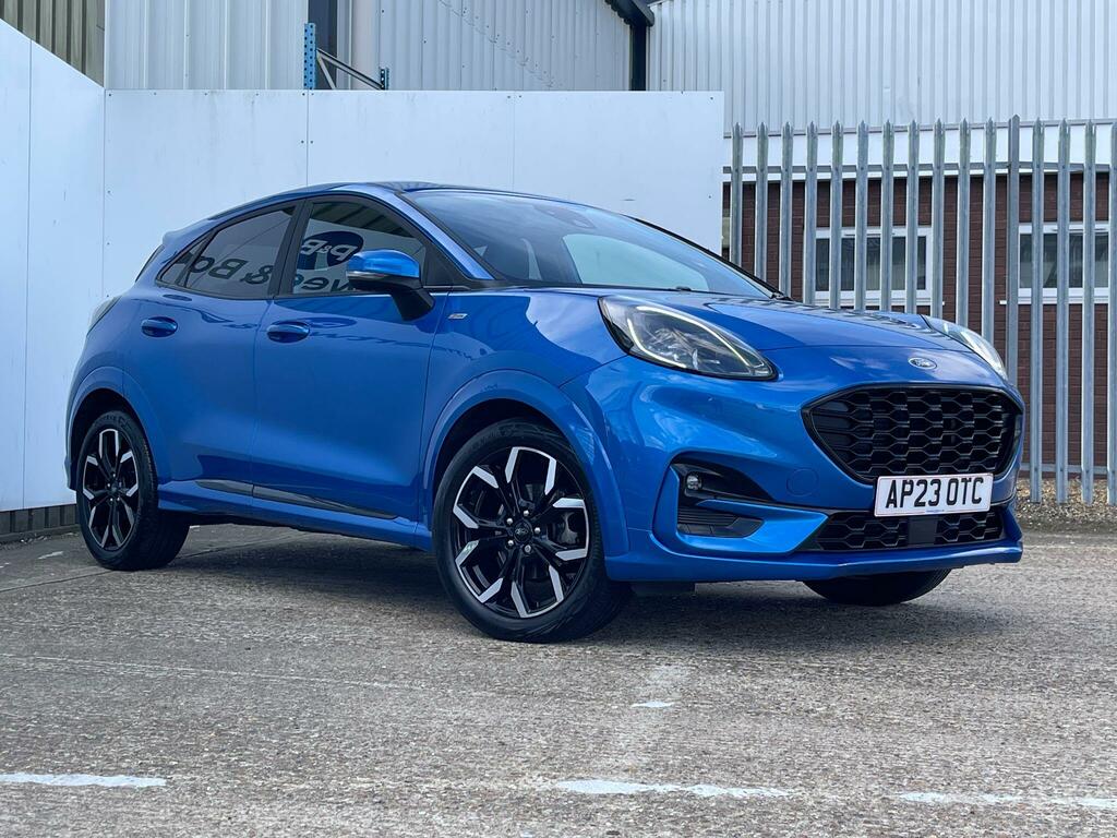 Ford Puma 1.0T Ecoboost Mhev St-line X Dct Euro 6 S S AP23OTC Blue #3