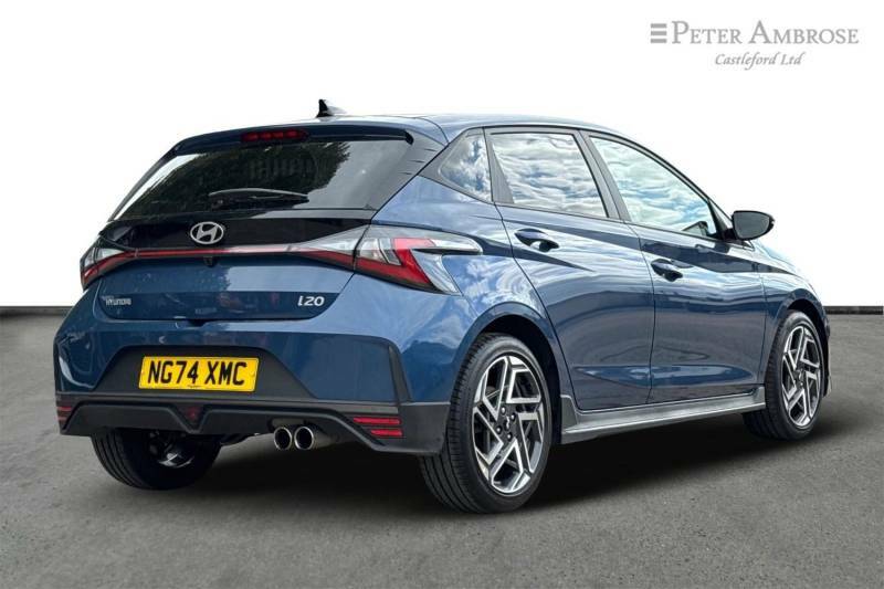 Hyundai I20 1.0T Gdi N Line S Dct - 2025 74 NG74XMC Blue #3
