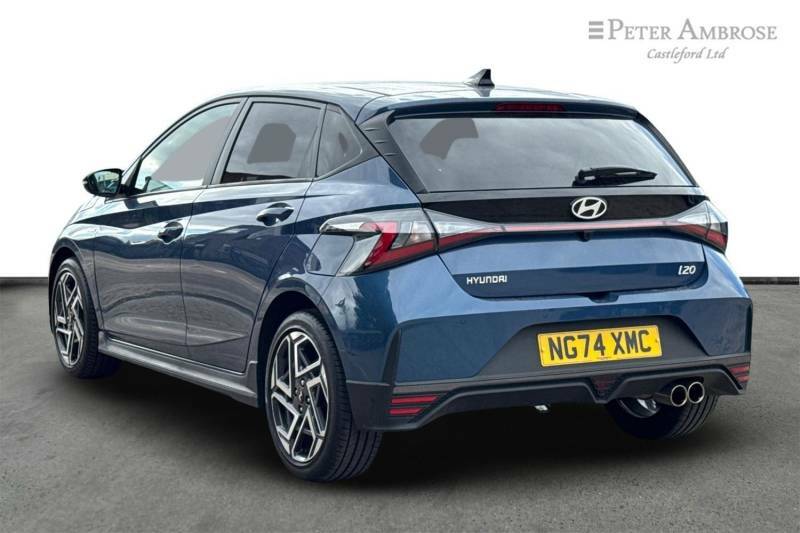 Hyundai I20 1.0T Gdi N Line S Dct - 2025 74 NG74XMC Blue #5