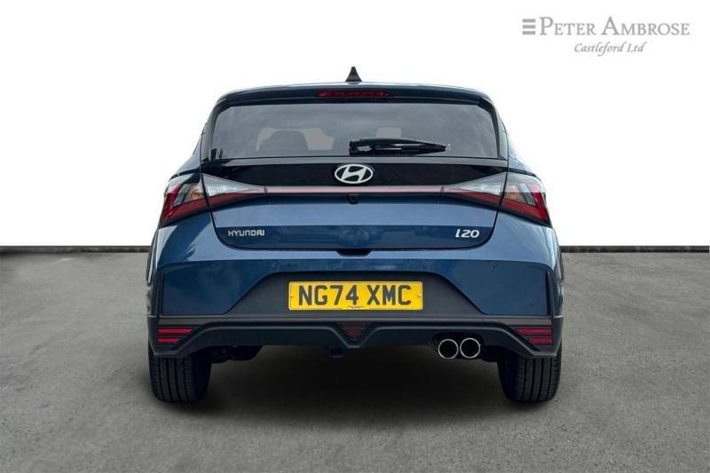Hyundai I20 1.0T Gdi N Line S Dct - 2025 74 NG74XMC Blue #4