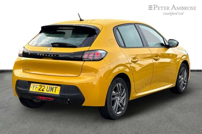 Peugeot 208 1.2 Puretech Active Premium - 2022 22 YF22UMT Yellow #3
