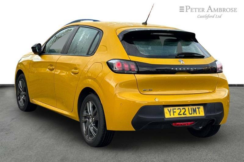 Peugeot 208 1.2 Puretech Active Premium - 2022 22 YF22UMT Yellow #5