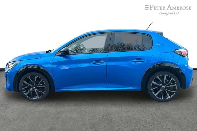 Peugeot 208 1.2 Puretech 130 Gt Premium Eat8 - 2022 72 SH72CYG Blue #6