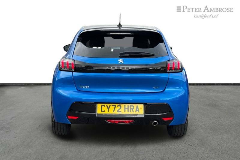 Peugeot 208 1.2 Puretech 100 Gt Eat8 - 2023 72 CY72HRA Blue #4
