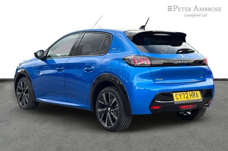 Peugeot 208 1.2 Puretech 100 Gt Eat8 - 2023 72 CY72HRA Blue #5