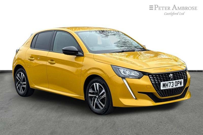 Peugeot 208 1.2 Puretech 100 Allure Premium - 2023 73 Yellow