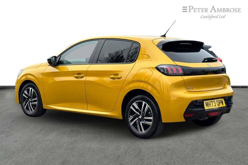 Peugeot 208 1.2 Puretech 100 Allure Premium - 2023 73 MH73OPW Yellow #5