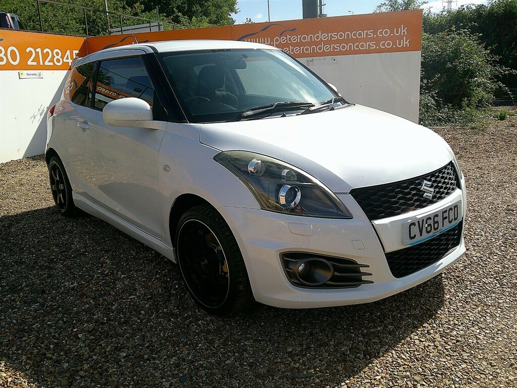Suzuki Swift 1.6 Sport Euro 6 Snav White