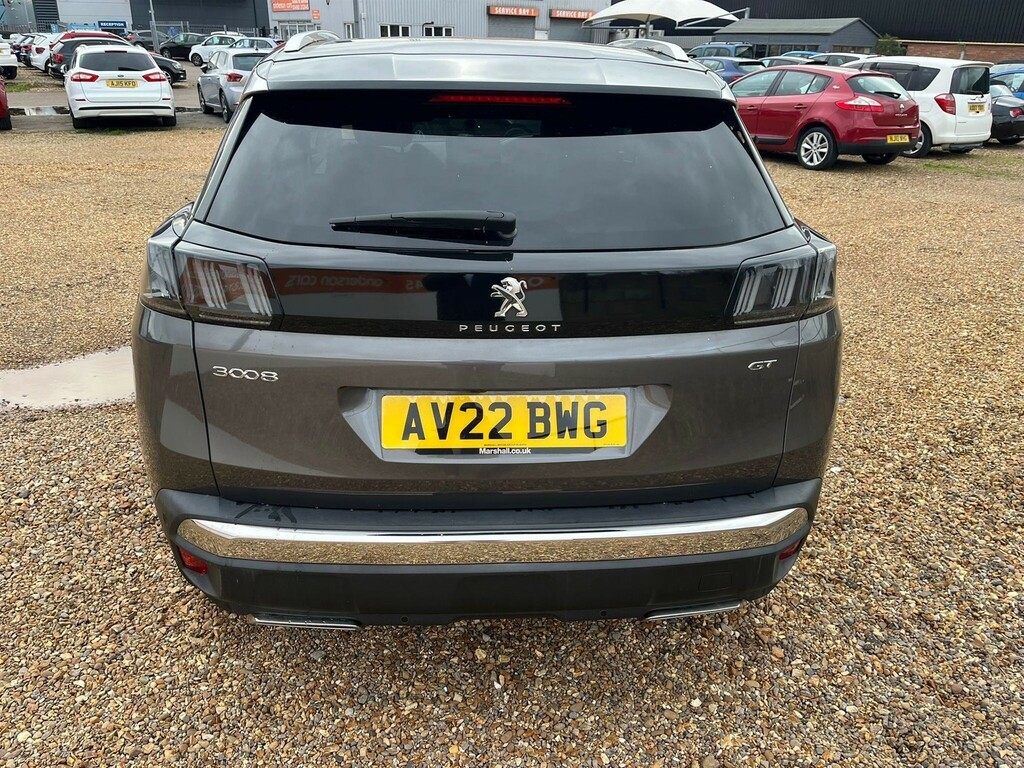Peugeot 3008 1.2 Puretech Gt Eat Euro 6 Ss AV22BWG Grey #6