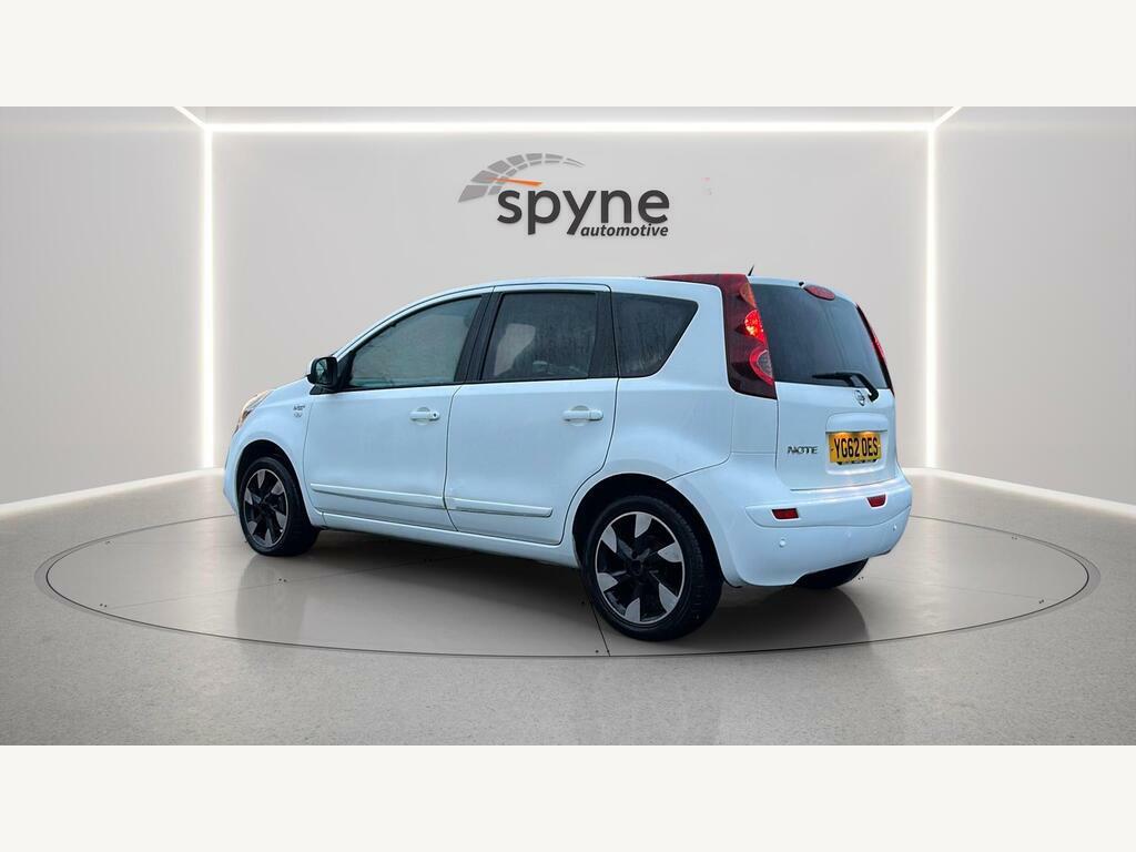 Nissan Note 1.4 16V N-tec Euro 5 YG62OES White #4
