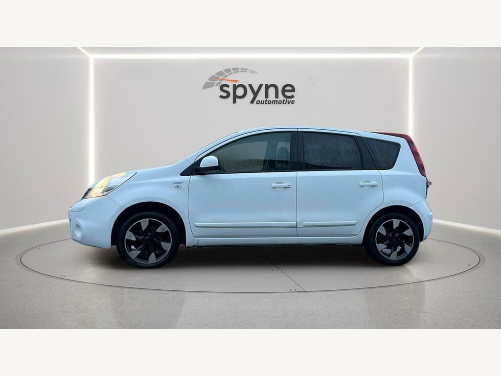 Nissan Note 1.4 16V N-tec Euro 5 YG62OES White #5