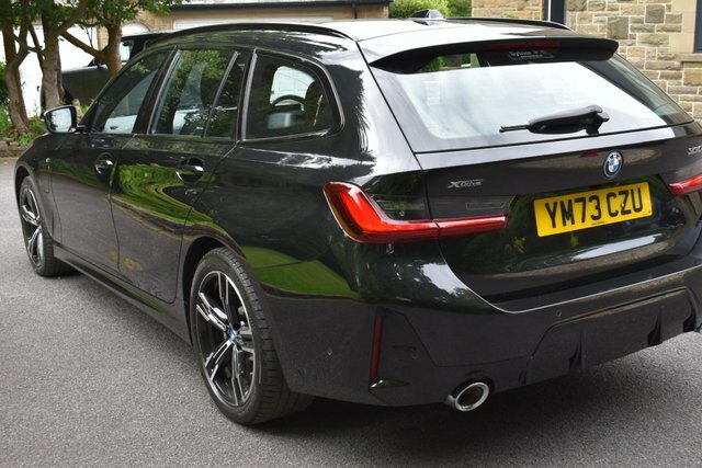 BMW 3 Series 2.0 330E 12Kwh M Sport Touring Plug-in YM73CZU Black #4