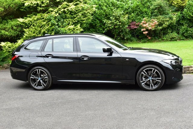 BMW 3 Series 2.0 330E 12Kwh M Sport Touring Plug-in YM73CZU Black #2