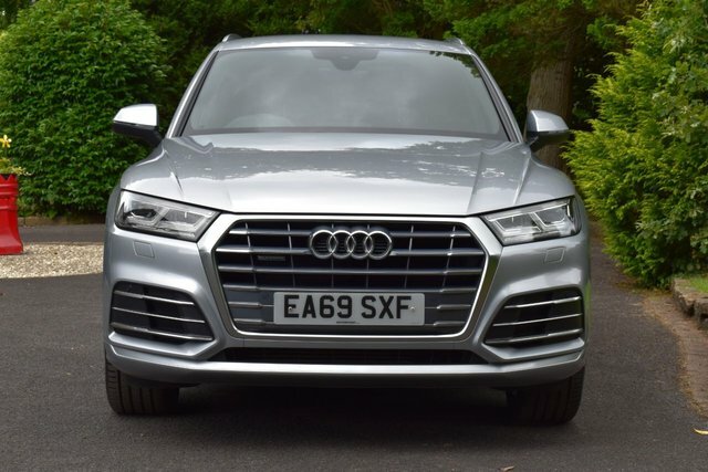 Audi Q5 2.0 Tfsi 45 S Line Suv S Tronic Quattro EA69SXF Silver #3