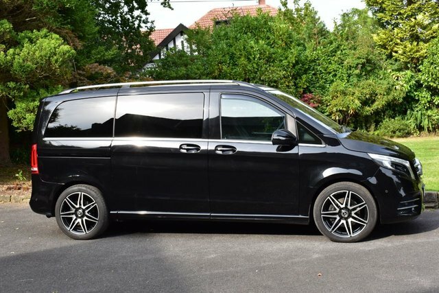Mercedes-Benz V Class 2.2 V250d Amg Line Mpv G-tronic Euro 6 FN19CXC Black #2